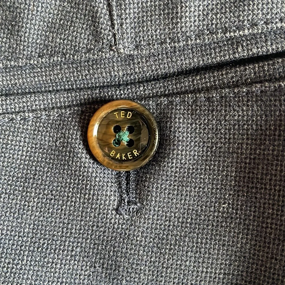 Ted Baker Navy Pants - Size 32R - Picture 4 of 6